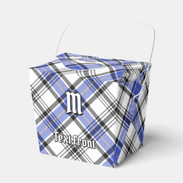 Caixinha De Lembrancinhas Clan Hannay Tartan (Frente)