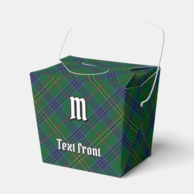 Caixinha De Lembrancinhas Clan Kennedy Tartan (Frente)