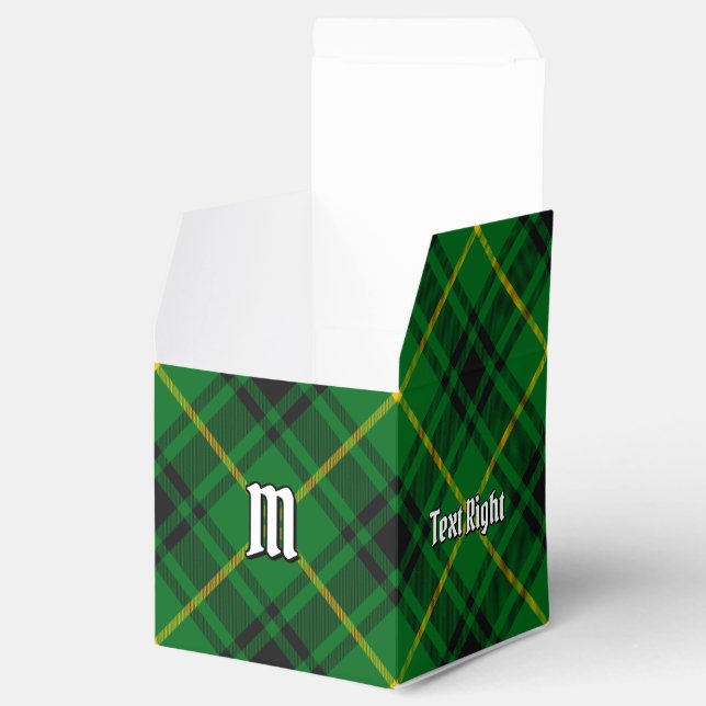 Caixinha De Lembrancinhas Clan MacArthur Tartan (Aberto)