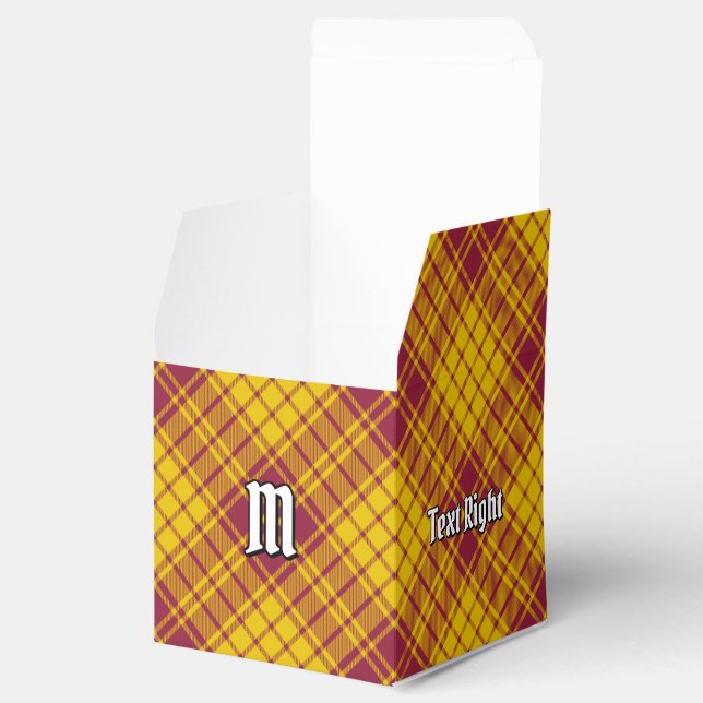 Caixinha De Lembrancinhas Clan MacMillan Dress Tartan (Aberto)