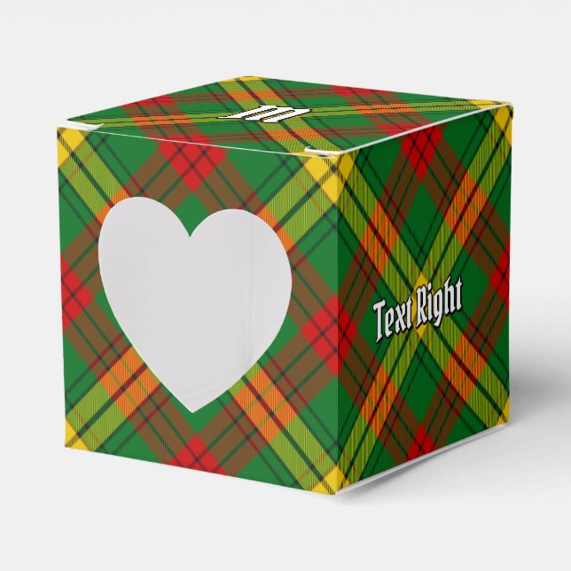 Caixinha De Lembrancinhas Clan MacMillan Tartan (Frente)