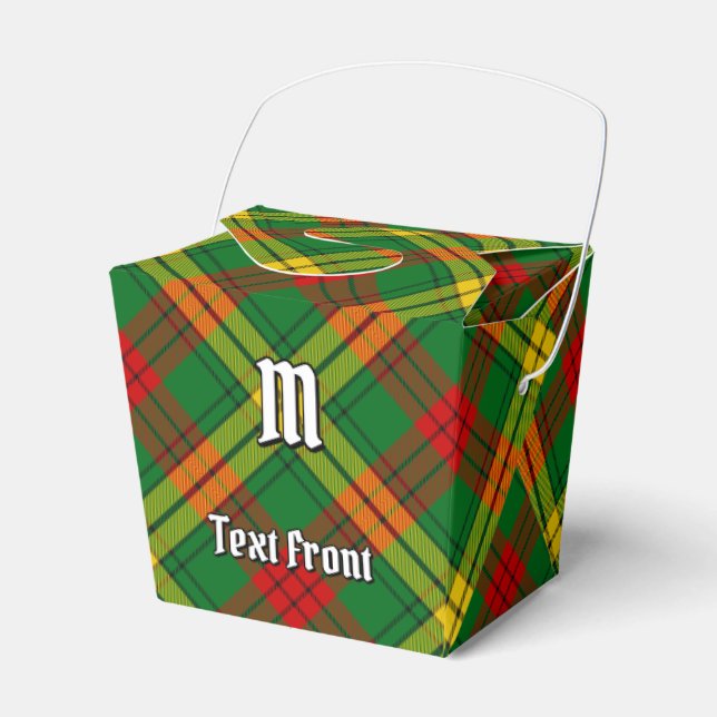 Caixinha De Lembrancinhas Clan MacMillan Tartan (Frente)