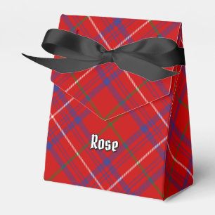Caixinha De Lembrancinhas Clan Rosa Tartan