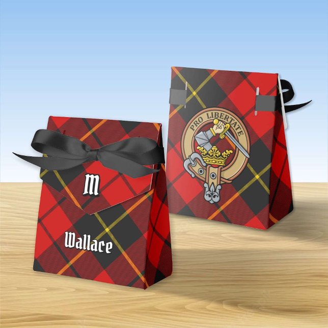 Caixinha De Lembrancinhas Clan Wallace Crest Favor Box (Criador carregado)