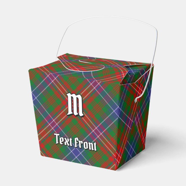 Caixinha De Lembrancinhas Clan Wilson Modern Tartan (Frente)