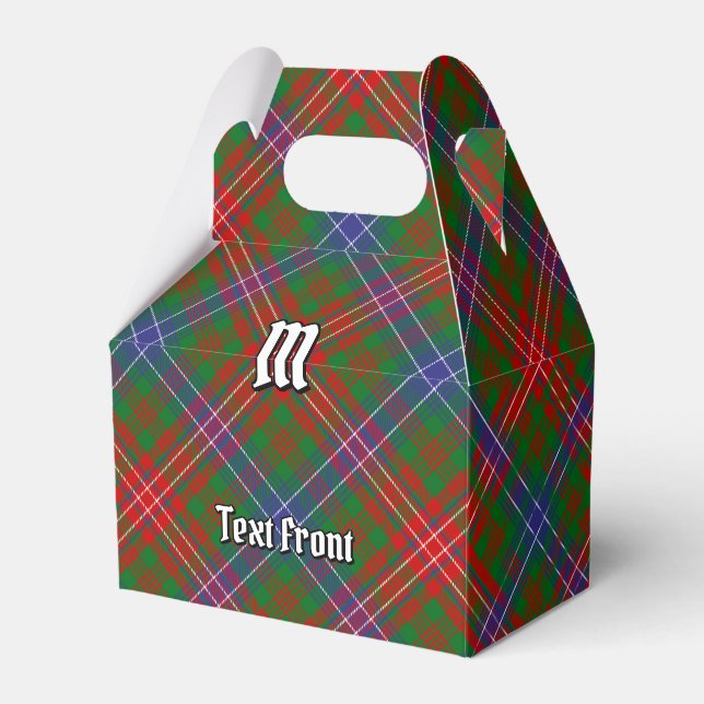 Caixinha De Lembrancinhas Clan Wilson Modern Tartan (Frente)