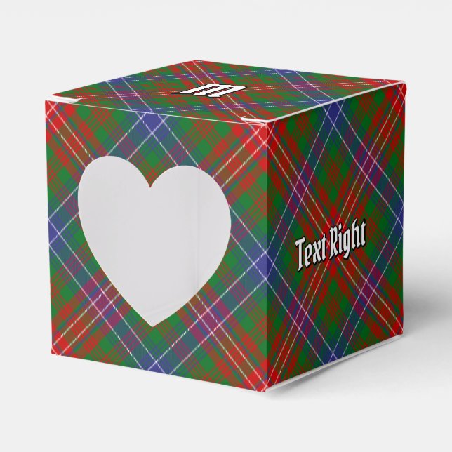 Caixinha De Lembrancinhas Clan Wilson Modern Tartan (Frente)