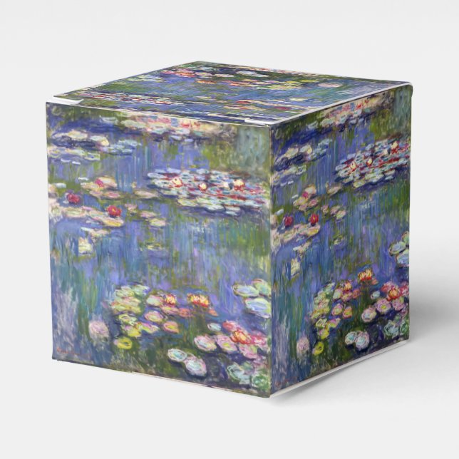 Caixinha De Lembrancinhas Claude Monet - Lírios/Ninfas (Frente)