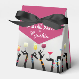 Caixinha De Lembrancinhas Cocktail