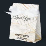 Caixinha De Lembrancinhas Coleção de Linhas de Folhas Brancas Douradas Moder<br><div class="desc">Caixa de Favoritos da Coleção de Linhas do Elegante Moderno Dourado Deixa a Linha - Produto Personalizado - (Digite BOKI412 na pesquisa de site (navegador) para ver a oferta de todas as minhas criações. Obrigados. ) - Veja meus outros produtos e coleções, escolha um presente para você e seus queridos....</div>