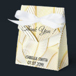 Caixinha De Lembrancinhas Coleção Elegante Moderna Floral Dourada Linha Bran<br><div class="desc">Caixa de Favor da Coleção Elegante Moderna Floral Dourada Linha Branca - Produto Personalizado - (Digite BOKI412 na pesquisa do site (navegador) para ver a oferta de todas as minhas criações. Obrigado.) - Veja meus outros produtos e coleções, escolha um presente para você e seus entes queridos. Obrigado por comprar...</div>