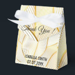 Caixinha De Lembrancinhas Coleção Elegante Moderna Floral Linha Dourada Bran<br><div class="desc">Caixa de Favor da Coleção Elegante Moderna Floral Linha Dourada Branca - Produto Personalizado - (Digite BOKI412 na pesquisa do site (navegador) para ver a oferta de todas as minhas criações. Obrigado.) - Veja meus outros produtos e coleções, escolha um presente para você e seus entes queridos. Obrigado por comprar...</div>