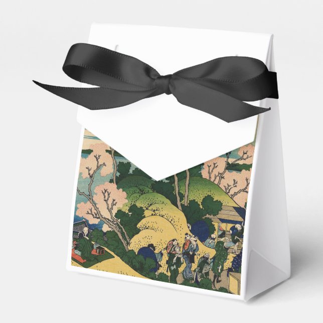 Caixinha De Lembrancinhas Colina de Goten-yama, Shinagawa no Tōkaidō. (Frente)