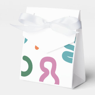 Caixinha De Lembrancinhas Colorful Abstract Shapes Pattern