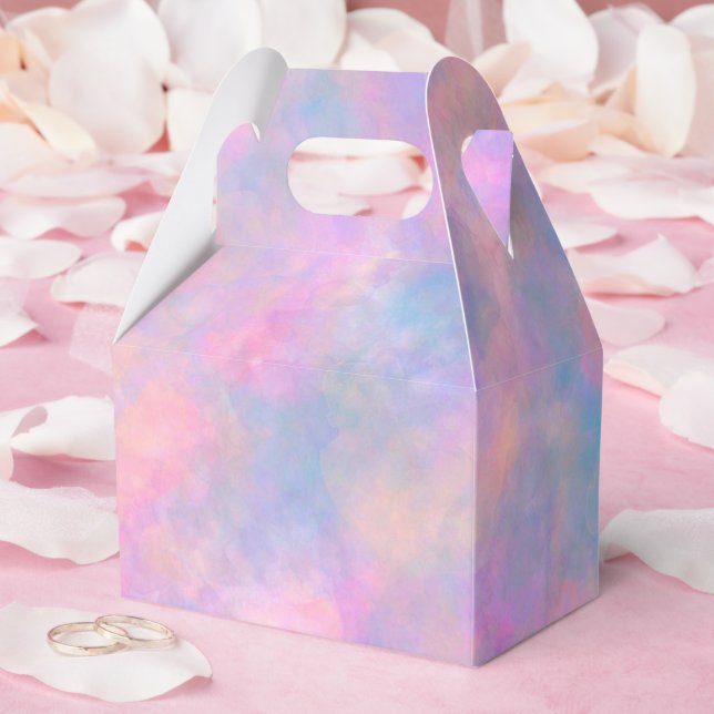 Caixinha De Lembrancinhas Combinação fantástica de cores de Pastel (Casamento)