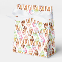 Cones de Sorvete deliciosos