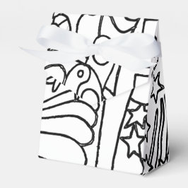 Caixinha De Lembrancinhas Convidado do Grupo de Coloração Color Me