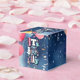 Caixinha De Lembrancinhas Convite de aniversário