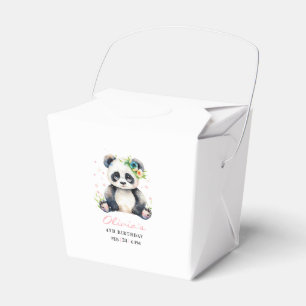 Caixinha De Lembrancinhas Convite de Aniversário Panda, Convite de Aniversár