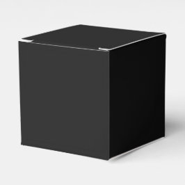 Caixinha De Lembrancinhas Cor Preto Onyx Profissional | Clássico Elegante 
