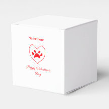 Coração vermelho cachorro gato pata feliz dia dos 