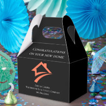 Corretor de Imóveis Preto Estiloso e Único