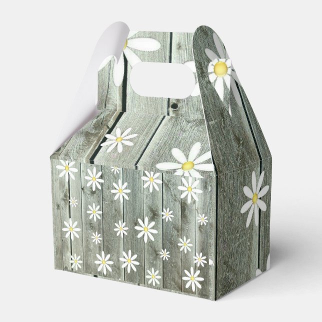 Caixinha De Lembrancinhas Cottage Daisy (Verso)