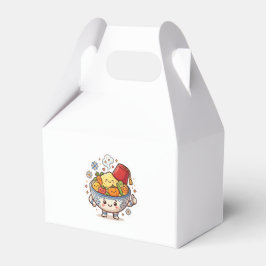 Caixinha De Lembrancinhas Couscous Marroquino Kawaii - Comida Tradicional Fo