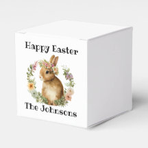 Cozinha Vintage com Aquarela Retro Páscoa Bunny Fl