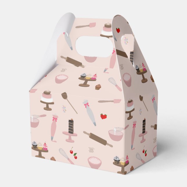 Caixinha De Lembrancinhas Cozinhar de panificação de Utensílios para panific (Frente)