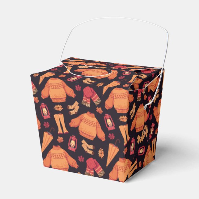 Caixinha De Lembrancinhas Cozy Fall (Frente)