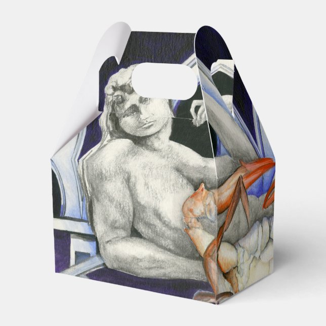 Caixinha De Lembrancinhas Crabtree, o campeão do novo mundo (Verso)