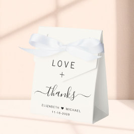 Caixinha De Lembrancinhas Creme de Amor e Agradecimento Casamento