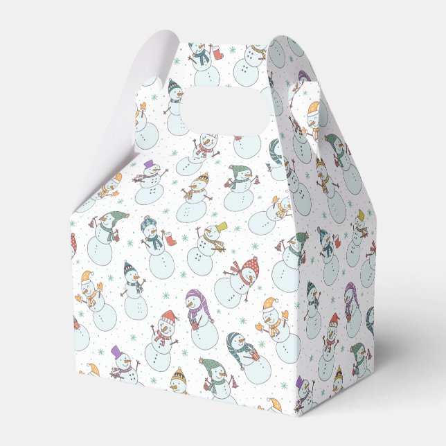 Caixinha De Lembrancinhas Crianças, bonitinho de Natal, bonitinho de chapéu (Frente)