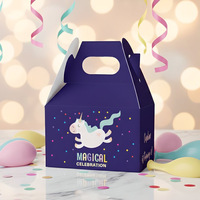 Caixinha De Lembrancinhas Crianças de aniversário de comemoração mágica da U (Criador carregado)