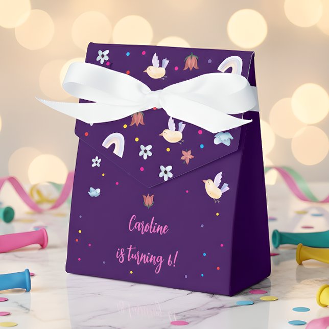 Caixinha De Lembrancinhas Crianças de aniversário de comemoração mágica da U (Criador carregado)