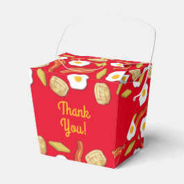 Caixinha De Lembrancinhas Crianças de Festa de aniversário do Breakfast Brun