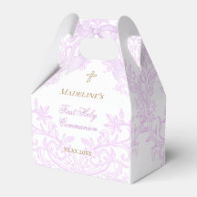 crista de lilás aquarela | Primeira Comunhão