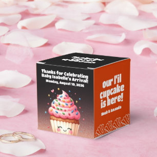 Caixinha De Lembrancinhas Cupcake Gelado L'il Sprinkles Chá de fraldas Bem-v