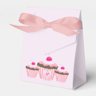 Caixinha De Lembrancinhas Cupcakes Rosa