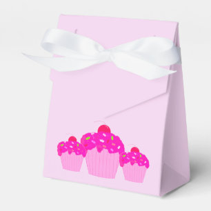 Caixinha De Lembrancinhas Cupcakes Rosa