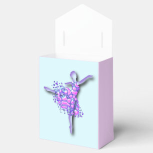 Caixinha De Lembrancinhas Custom Colors Gift Bag Purple Ballerina