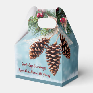 Caixinha De Lembrancinhas Cute Christmas Box Ideal For Bake Goods