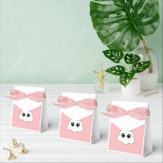 Caixinha De Lembrancinhas Cute Kawaii Happy Cloud Minimalist Design