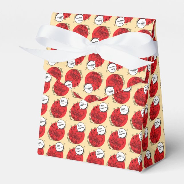 Caixinha De Lembrancinhas Cute Kawaii Ramen - Funny Japanese Food  (Frente)