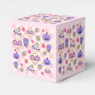 Caixinha De Lembrancinhas Cute Spooky Vibes Groovy Ghost Halloween