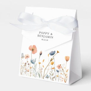 Caixinha De Lembrancinhas Dacil Floral Wildflower Wedding