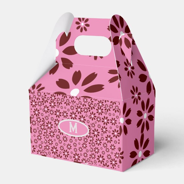 Caixinha De Lembrancinhas Daisies Simple Na moda Modern (Frente)