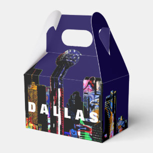 Caixinha De Lembrancinhas Dallas, Texas em grafite