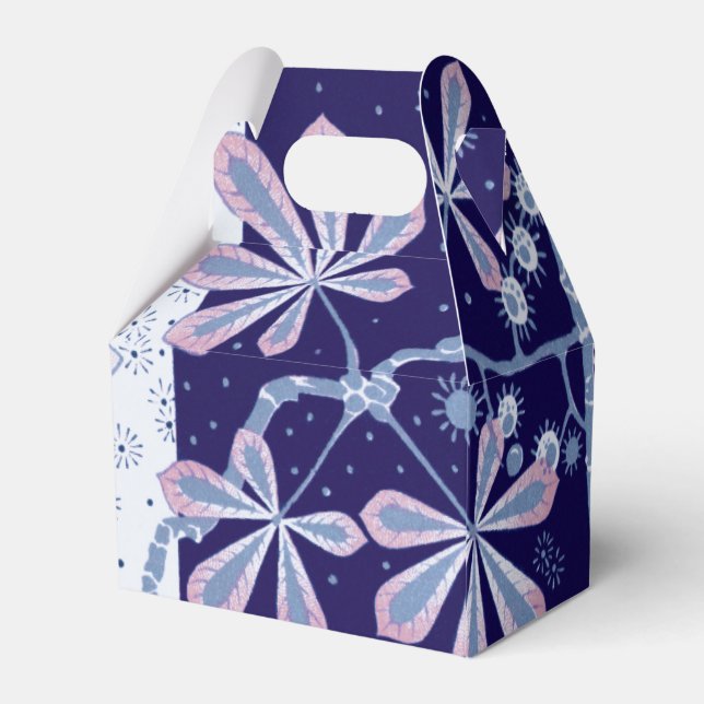 Caixinha De Lembrancinhas Damask Frost Flower Box (Verso)